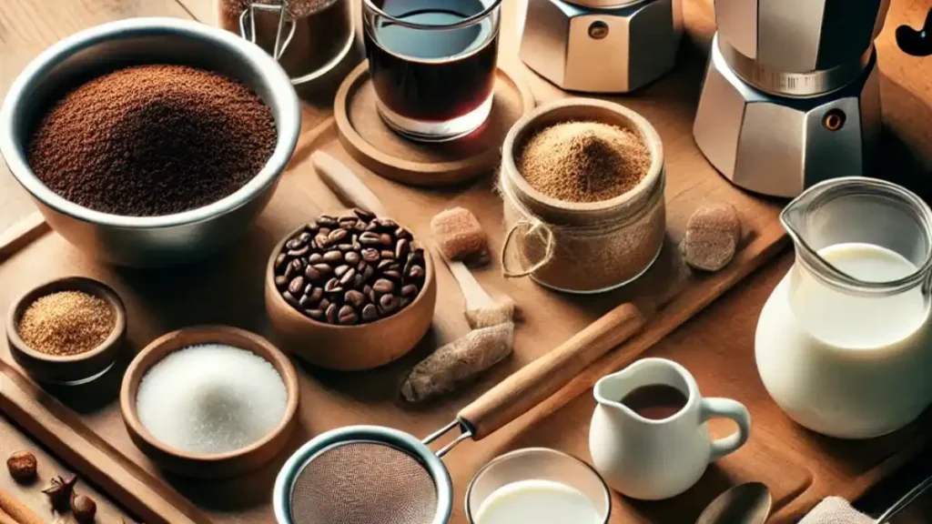 5 Simple Ways to Make Coffee Without a Coffee Maker 1 Basic Tools and Ingredients Needed to make coffee wothout a coffee maker