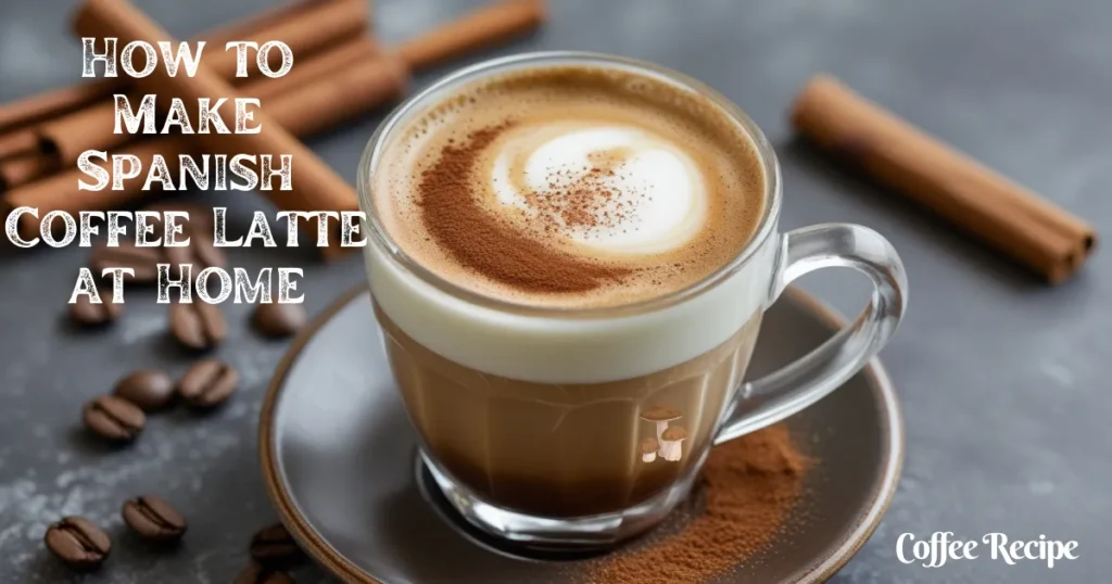 How to Make Spanish Coffee Latte at Home, Easy & Delicious Recipe 1 How to Make Spanish Coffee Latte at Home, Easy & Delicious Recipe